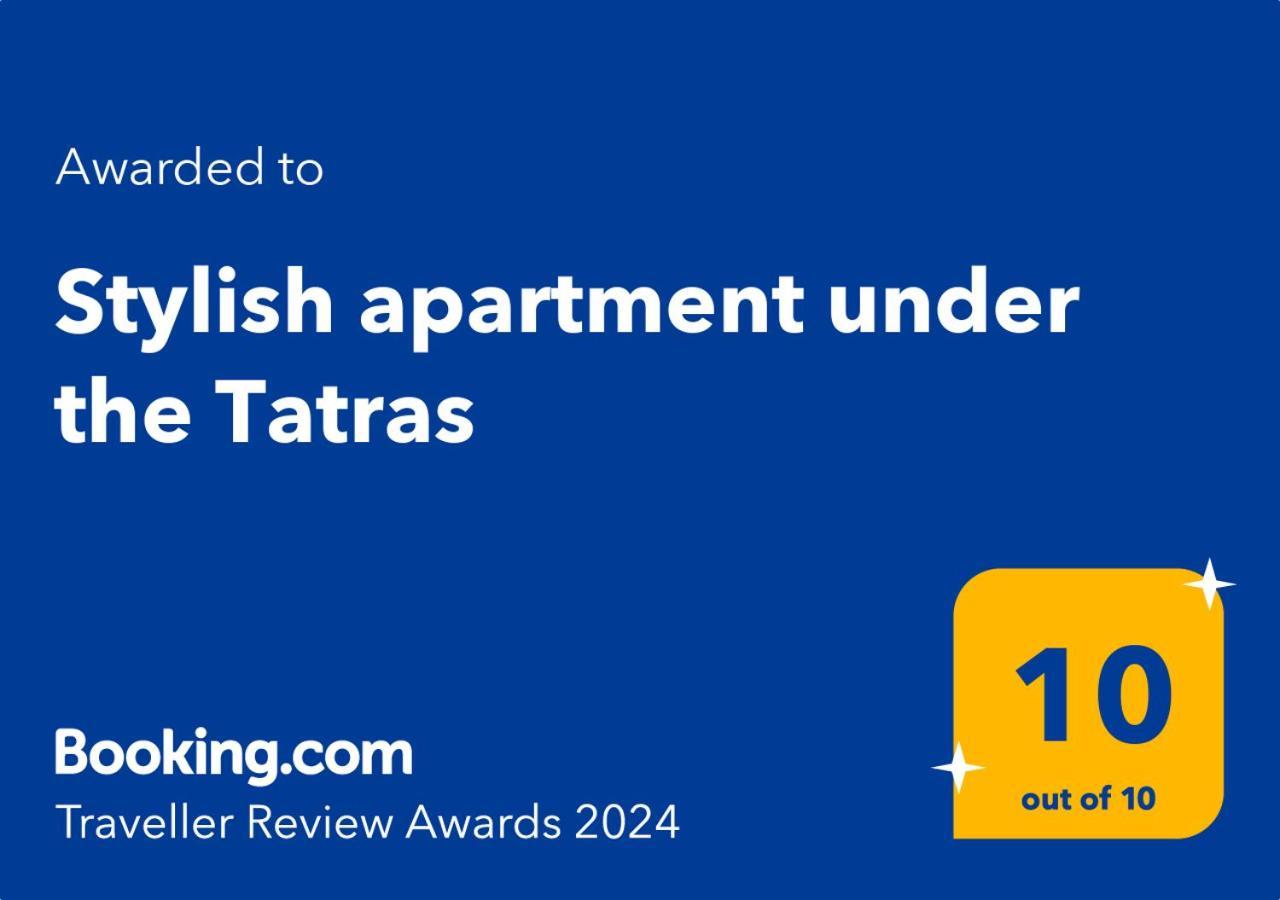 Stylish Apartment Under The Tatras Štrba Εξωτερικό φωτογραφία
